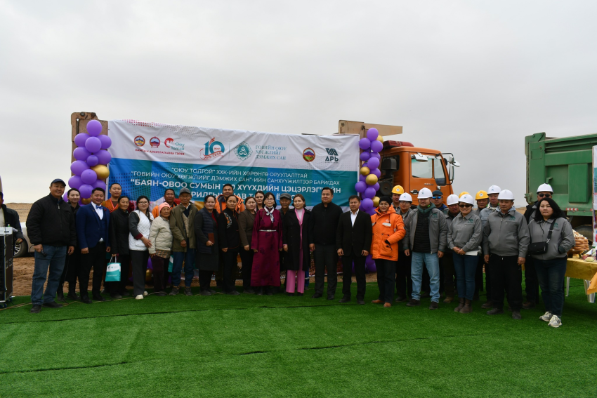 Өмнөговь аймагт 8 дахь цэцэрлэгийн барилгын ажил эхэллээ