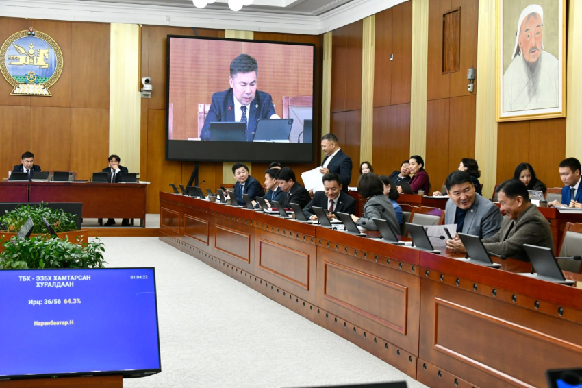 Төсвийн тогтвортой байдлын тухай хуульд нэмэлт оруулах тухай хуулийн төслийг хэлэлцэхийг дэмжлээ